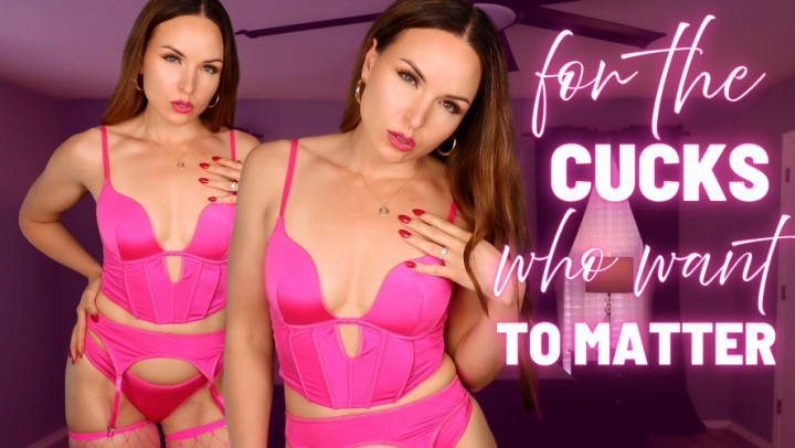 Goddess Aria Zahara:For the Cucks Who Want to Matter