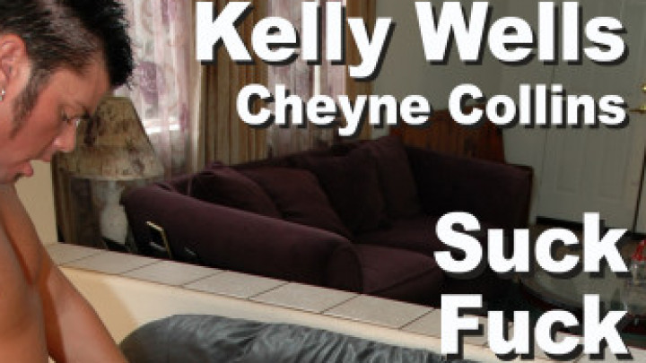edgeinteractivefilms:Kelly Wells & Cheyne Collins Suck Fuck Gape A2M Facial