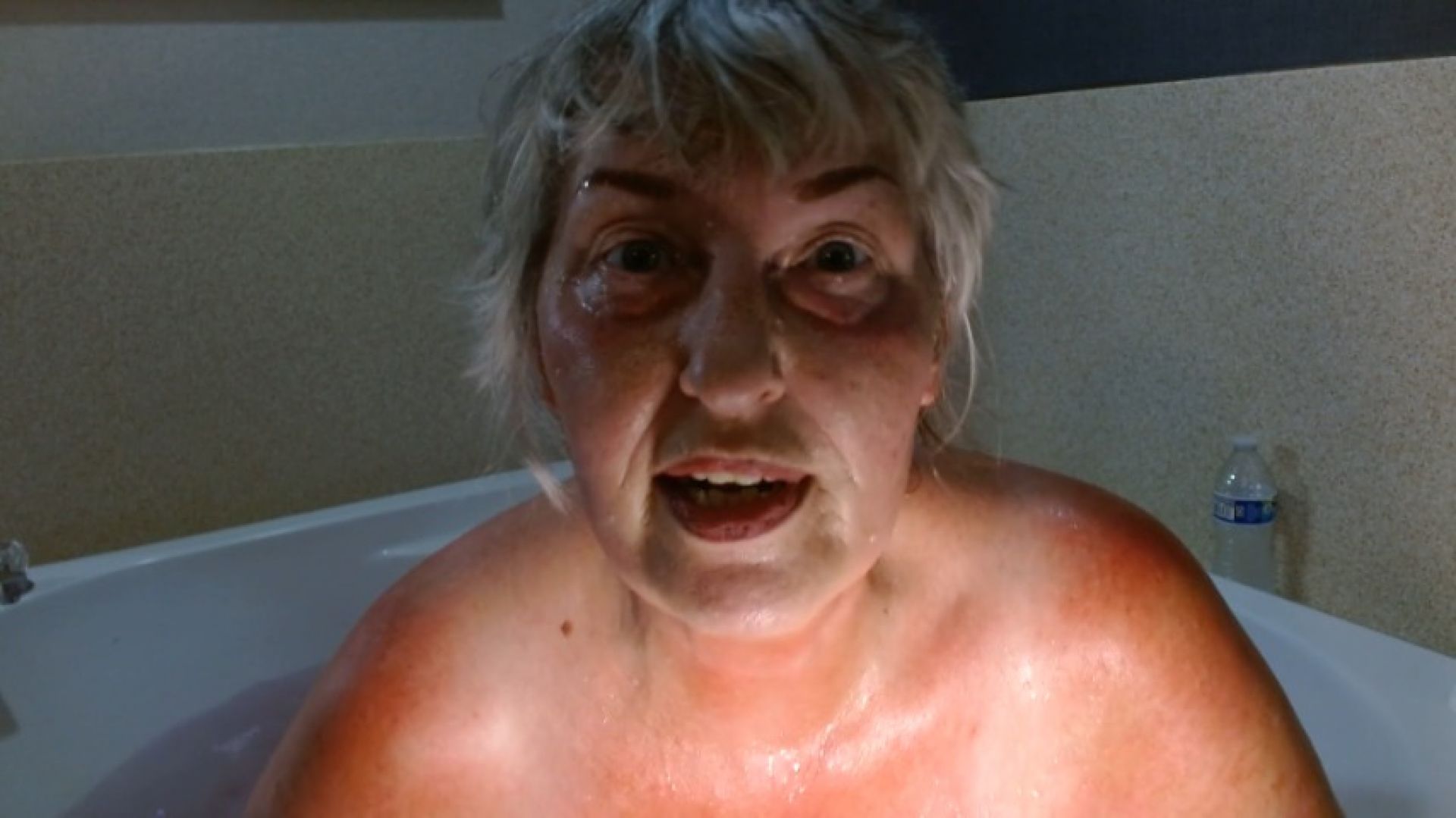 Dawnskye1962:1277 Taking a Jacuzzi on my birthday weekend plus JOI