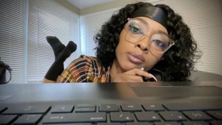 Black Socks & Nail Tapping GoddessYasmin