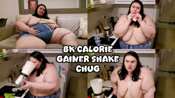 8K Calorie Gainer Shake Chug