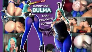 [2.80 GB] - Bunny Suit Bulma gets BBC anal Creampie - Rachel Luxe