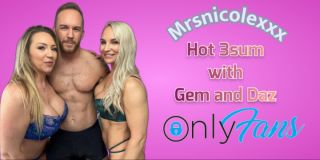 MrsNicoleXXX - Nicole meets Swingers Jem and Daz - ManyVids