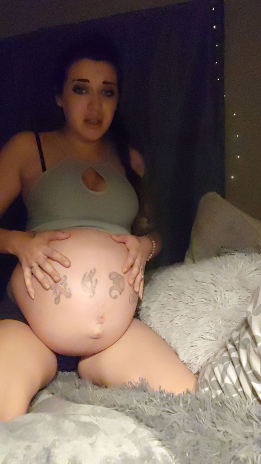 Pregnant water break porn