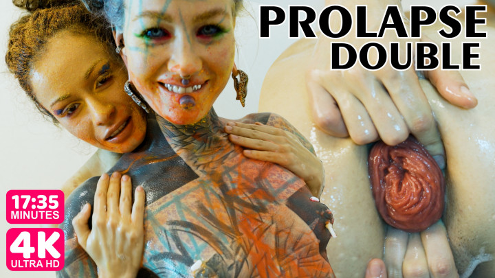 LESBIAN both ANAL FISTING PROLAPS GAPE Anuskatzz