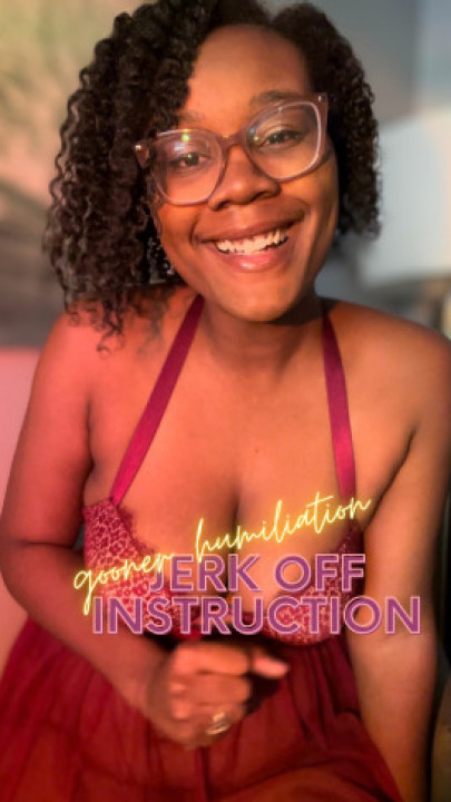 xasialynnx:GOONER humiliation jerk off instruction