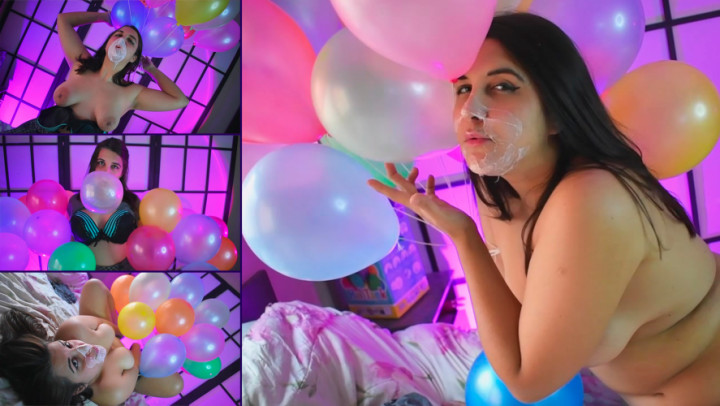 MeluWorld:Helium balloons and bubblegum turns me on HD - Bunny Looner