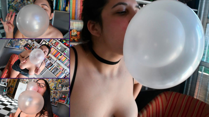 MeluWorld:Multiple bubbles inside my bubblegum HD - Bunny Looner