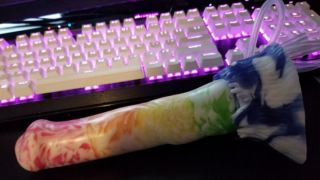 Un-boxing my new bad dragon toy TransServalGirl