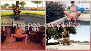 Fall pissing compilation MoonStone Vixen