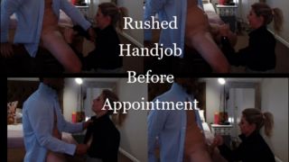 [661.36 MB] - Rushed Handjob Before Appointment - PinkCandyEc