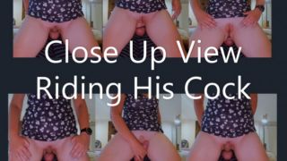 [648.65 MB] - Close Up View Riding His Cock - PinkCandyEc