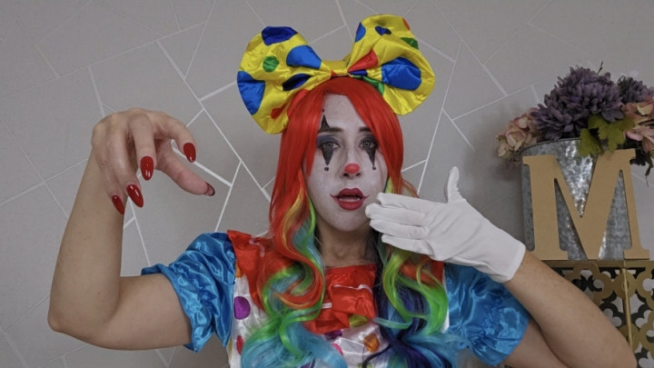 Myprettyfeet8:Clown POV Tickling Handjob