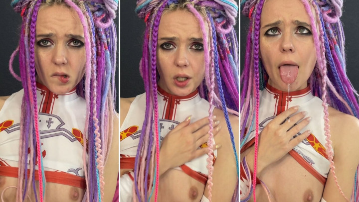 Asuna Yuuki - Silly Ahegao Face Lil cosplay slut