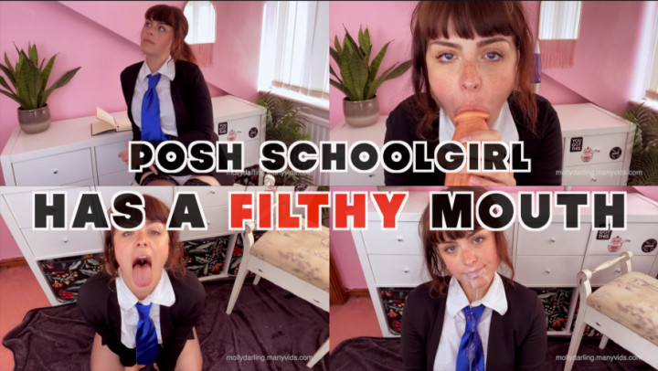leaked Posh Schoolgirl Has A Filthy Mouth thumbnail