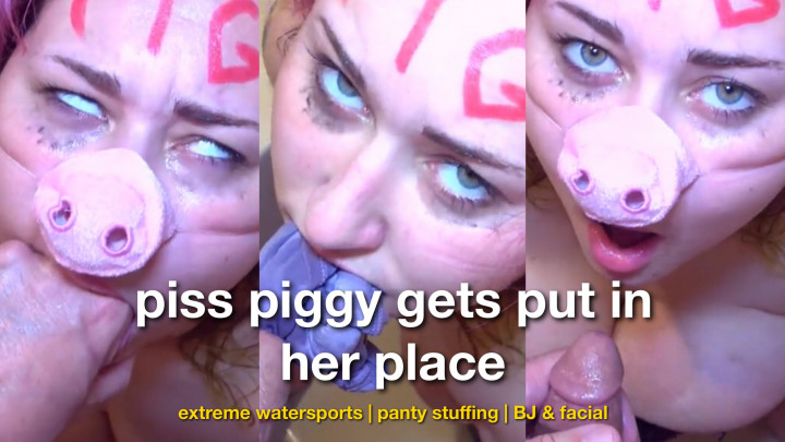 piss piggy gets put in her place Danidezzi