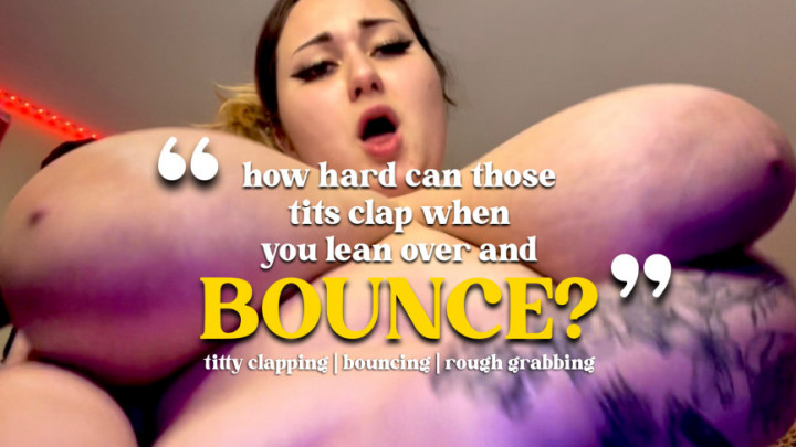 Clapping & Playing with My HUGE Tits Danidezzi