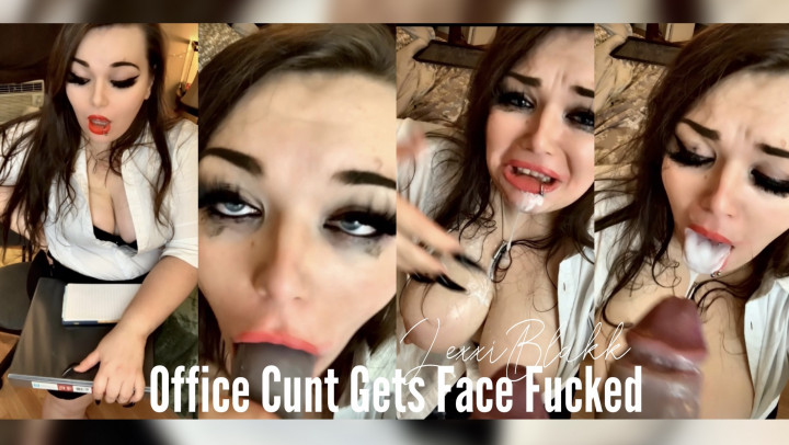 Office Cunt Gets Face Fucked Lexxiblakk