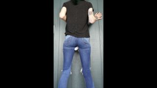 [611.15 MB] - Wetting Jeans Dildo Grind - Liz Raw