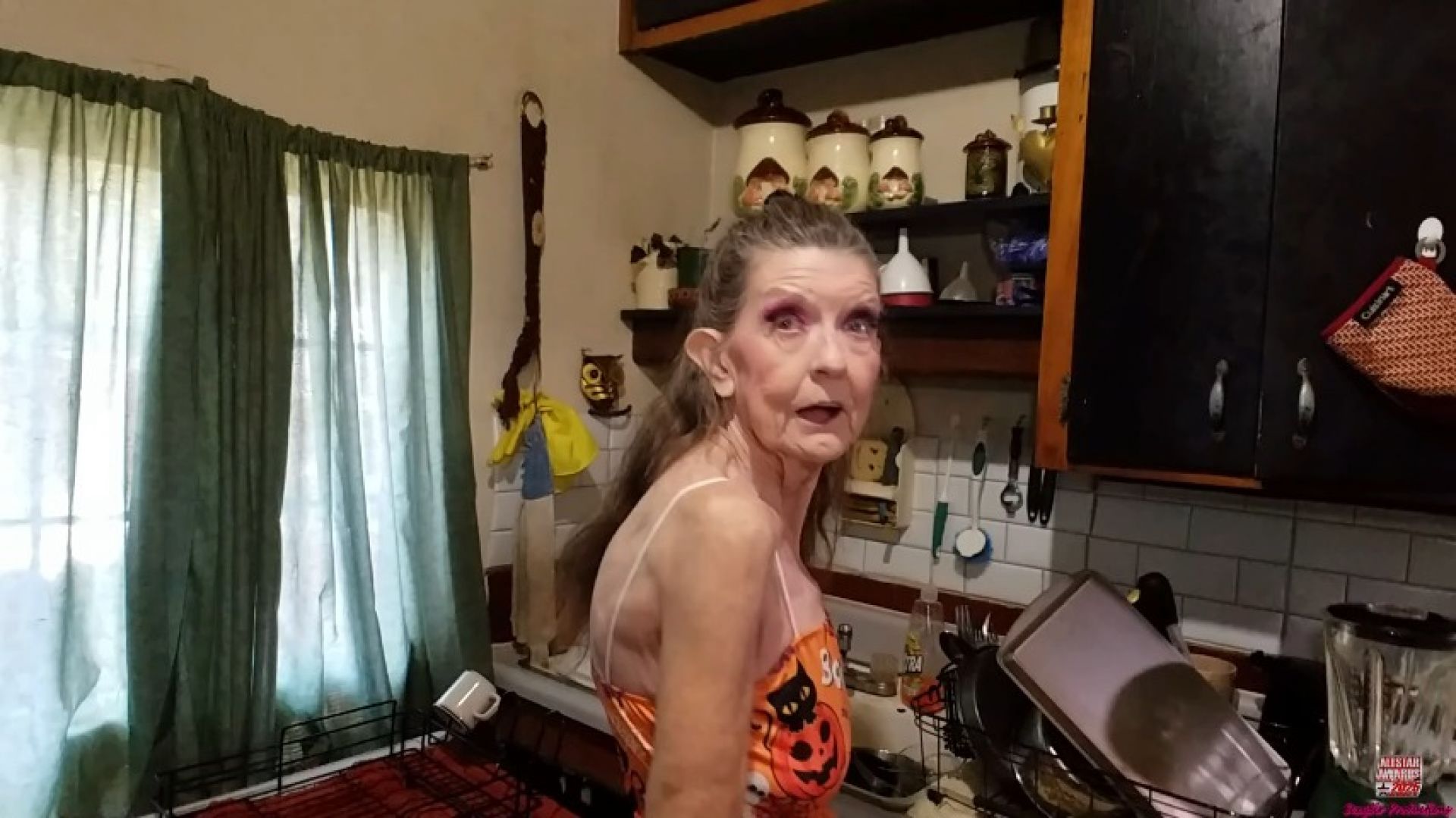SexySir Productions:Sub Granny Cum Slut BJ Granny Fantasy Solo