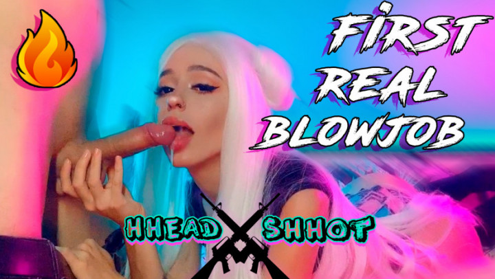 First Real Blowjob