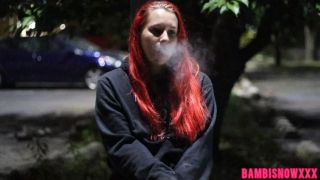 [729.22 MB] - DID Smoking Outside - Bambi Snow
