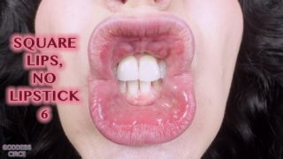 [1.95 GB] - SQUARE LIPS, NO LIPSTICK 6 Video request - Goddess Circe