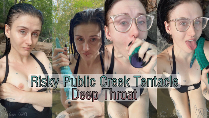 leaked Risky Public Creek Tentacle Deep Throat thumbnail