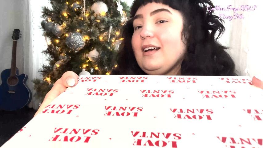 Celebrating Christmas morning with Mommy GoddessFreyaBBW