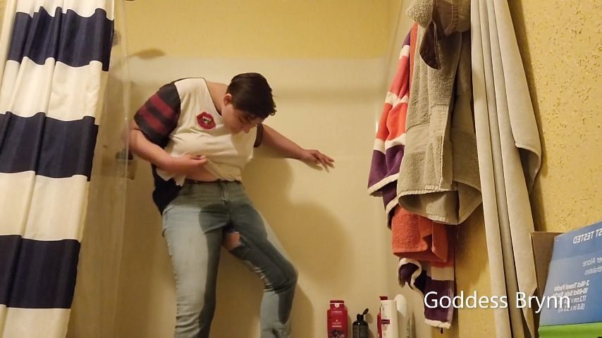 First Time Jeans Wetting LovelyBrynn