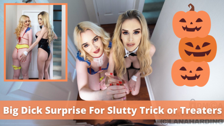BGG Trick or Treat Handjob with Roxy Cox Lana Harding