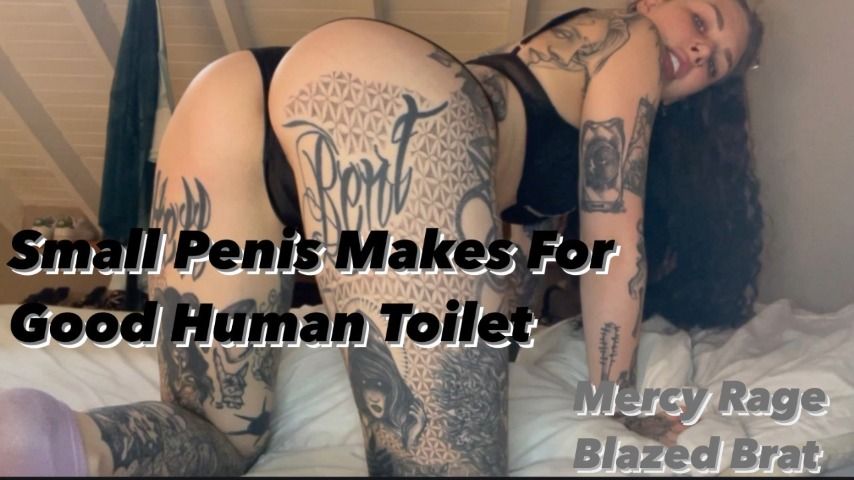 Small Penis Makes For Good Human Toilet Blazed Brat