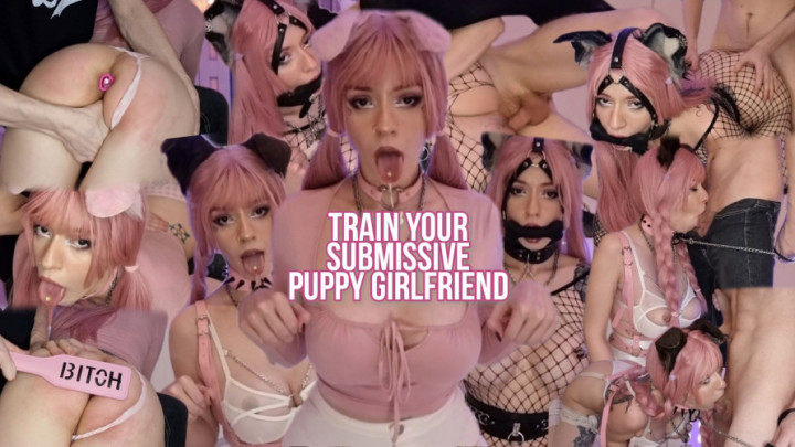 leaked Train your submissive puppy girlfriend video thumbnail
