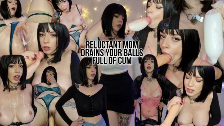 leaked Reluctant Mom drains your balls full of cum video thumbnail