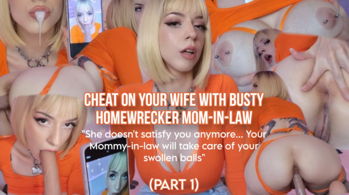 PuppyGirlfriend:Cheat on your wife with busty homewrecker Mom-in-law