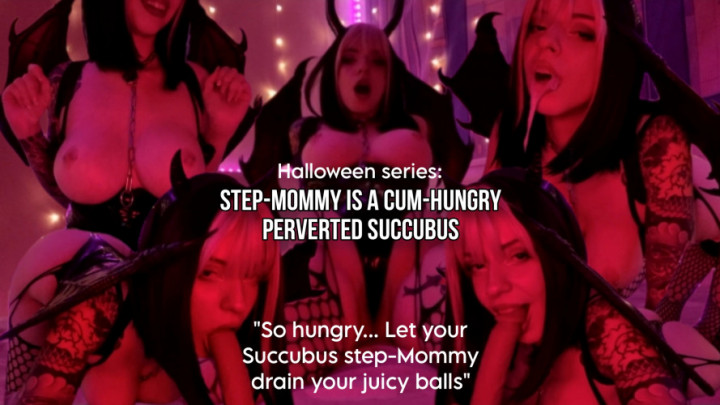 PuppyGirlfriend:Step-Mommy is a cum-hungry perverted Succubus