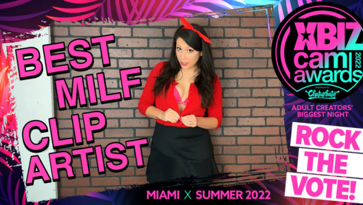 Please Vote for Me in the Xbiz Cam Award