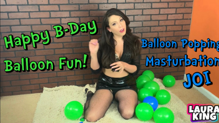 Happy Birthday Balloon Popping Fun Joi