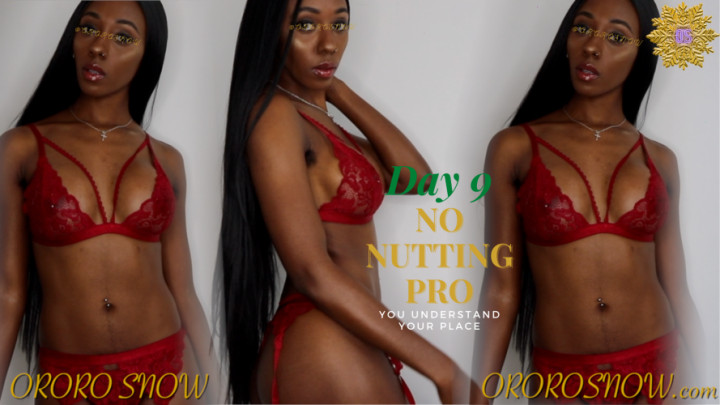Day 9 - No Nutting Pro Ororo Snow