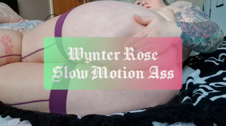Slow Motion Ass WynterRosexo