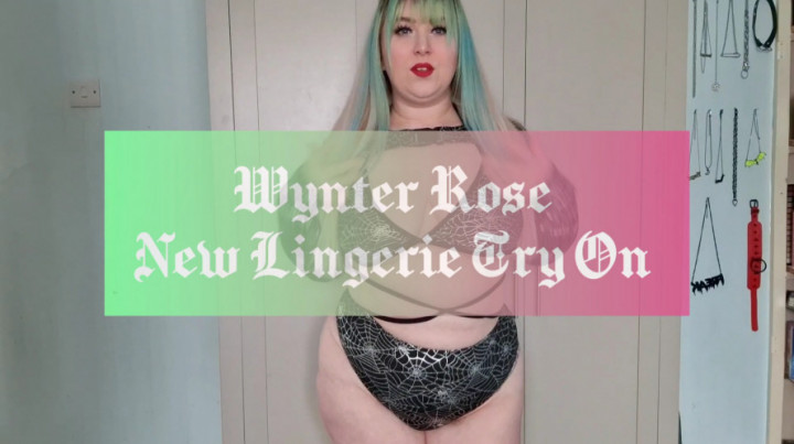 New Lingerie Try On WynterRosexo