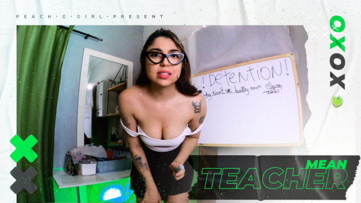 Im the mean teacher PeachGanjaGirl