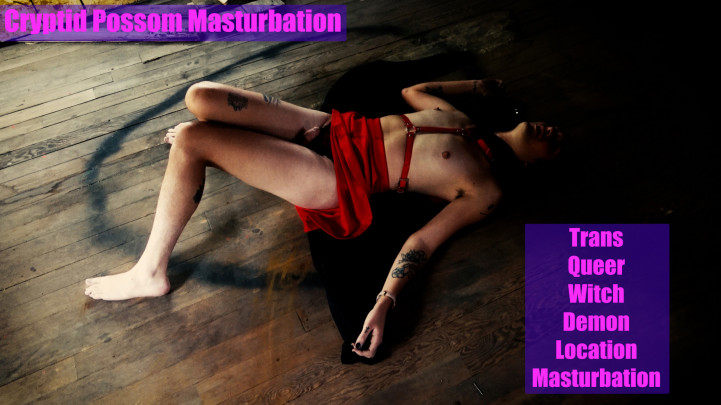 Cryptid Possom Masturbation PurpleDoorTrans