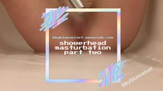 showerhead masturbation part two bbybluevelvet