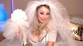 [402.05 MB] - Naughty BRIDE Desperate to SUCK Two HUGE - LoraFlower