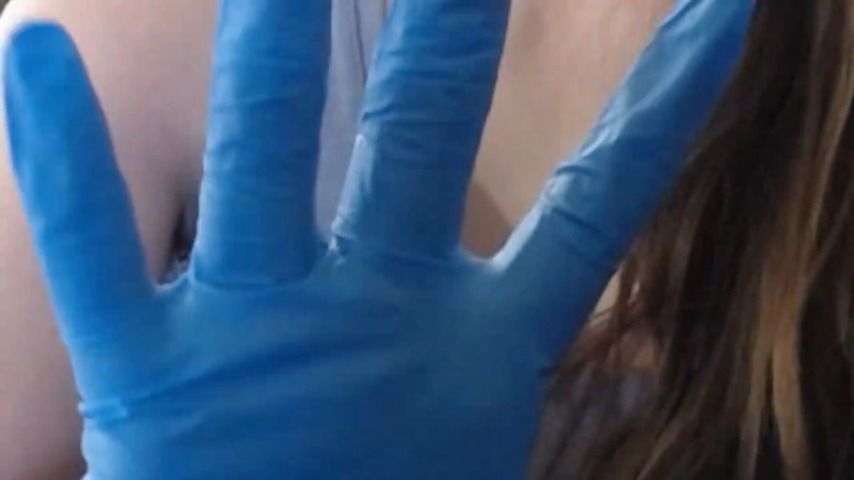 Mistress M Studios - Latex medical gloves POV - ManyVids