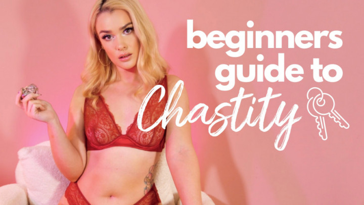 Goddesslucie:BEGINNER'S GUIDE TO CHASTITY - First Time Lock Instructions