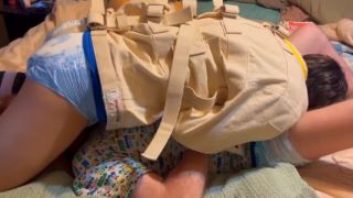 [314.58 MB] - Mommy Gives Diaper Boy Enema StraightJacket - KinkyPaddedGamer