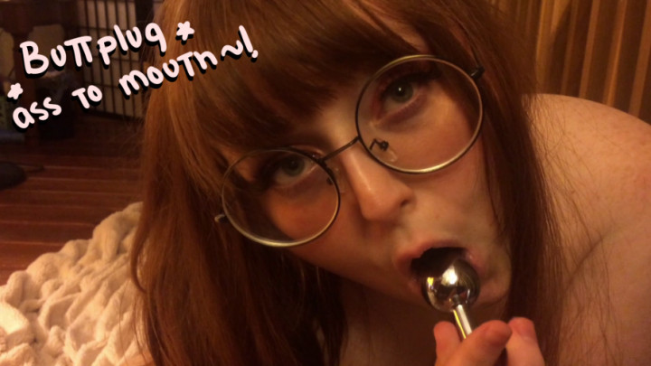 Buttplug Ass to Mouth koomibunny