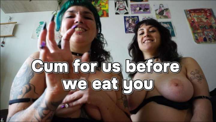 Juana Stone:Cum for us before we eat you